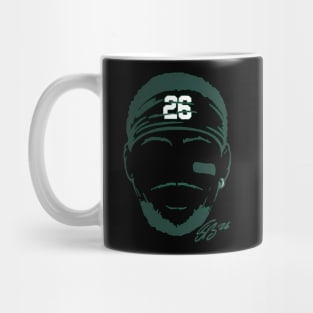 Saquon Barkley Blank Face Mug